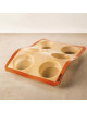 SILPAT 6 large round silicone cake mold 40x30cm