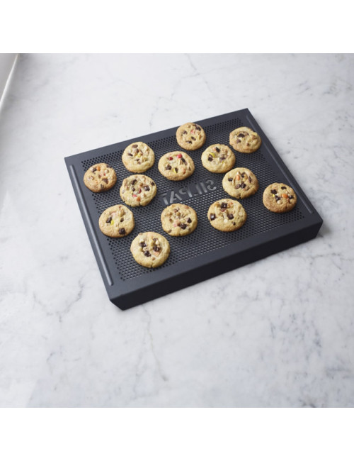 SILPAT perforated aluminum baking tray 40x30cm