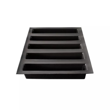 FLEXIPAN silicone 5-cake long cake mold 40X30cm
