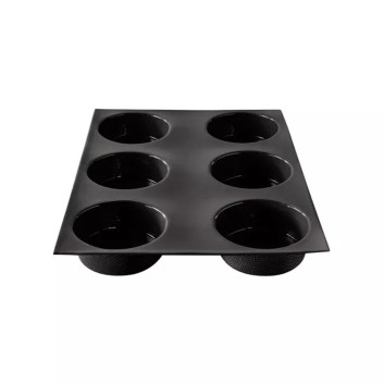 FLEXIPAN 6 large round silicone cake mold 40X30cm