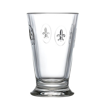 La Rochère Fleur de Lys 6 long drink juice glasses