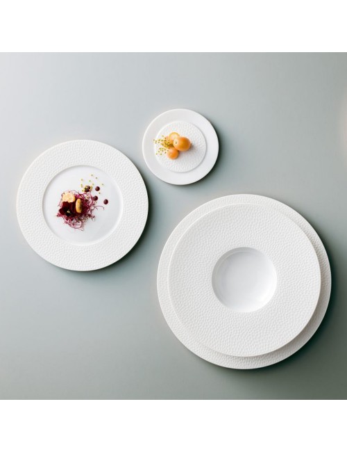 DEGRENNE 6 porcelain plates L Fragments - 6 sizes