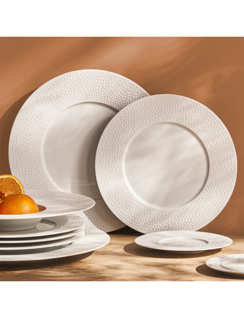 DEGRENNE 6 porcelain plates L Fragments - 6 sizes