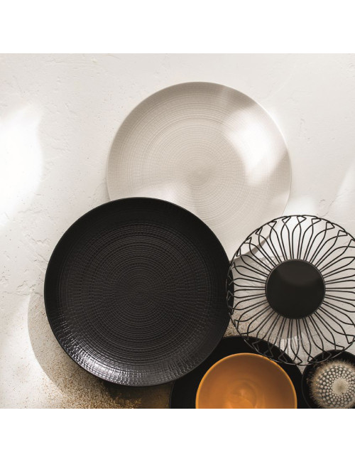 DEGRENNE 6 Modulo nature Pierre de Lave plates - 5 sizes