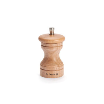 DE BUYER Salt mill Paso 10cm in wood - 4 colors