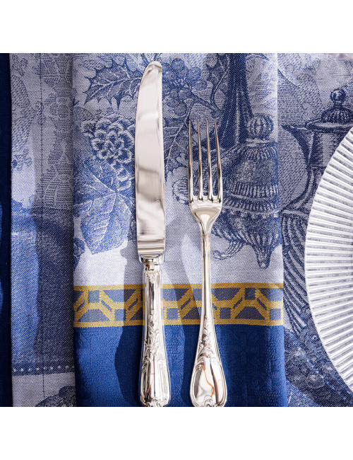 LE JACQUARD FRANCAIS 4 cotton table napkins Festin - 2 colors