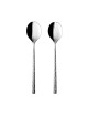 DEGRENNE Fuse Martelé salad servers
