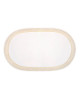 DEGRENNE Oval dish Couronne in porcelain 38x23.5cm