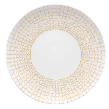 DEGRENNE 6 Couronne porcelain plates - 6 sizes