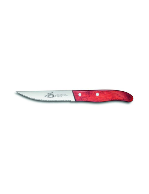 SABATIER 6 Dallas Rosewood Steak Knives