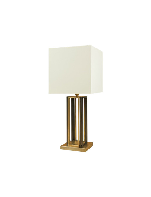 CASADISAGNE Brass table lamp L199 two-tone gold black