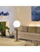 CASADISAGNE Brass table lamp L192 two-tone black and gold