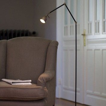 CASADISAGNE Brass floor lamp LD71 - 2 colors