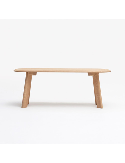 DRUGEOT MANUFACTURE Parati Bench, Solid Oak - 2 Stains, 3 Sizes