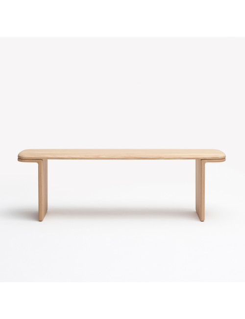 DRUGEOT MANUFACTURE Téhème Bench Solid Oak - 2 Stains, 3 Sizes