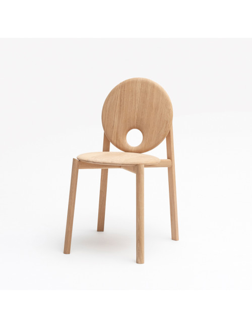 DRUGEOT MANUFACTURE Hélio Solid Oak Chair - 4 Models, 2 Finishes