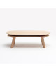 DRUGEOT MANUFACTURE Parati Coffee Table Solid Oak - 2 Finishes, 14 Colors