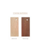 DRUGEOT MANUFACTURE Farfalla Fixed or Extendable Dining Table - 2 Finishes, 2 Sizes