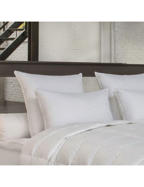 DROUAULT Titanium 3-Chamber Down and Feather Pillow - 2 Sizes