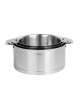 CRISTEL Strate Removable 3-Piece Saucepan Set, 16, 18, and 20cm