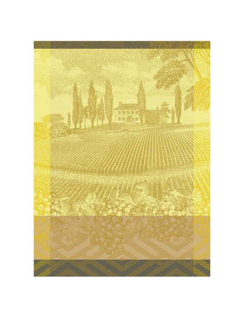 LE JACQUARD FRANCAIS Vineyard Cotton Tea Towel - 3 Colors