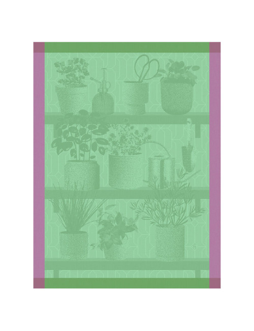 LE JACQUARD FRANCAIS Fresh Herbs Cotton Tea Towel - 3 Colors