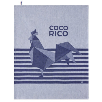 LE JACQUARD FRANCAIS Coco-Rico Cotton Tea Towel - 2 Colors