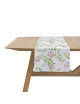 LE JACQUARD FRANCAIS Sweet Pea Table Runner Cotton and Linen