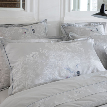 LE JACQUARD FRANCAIS 2 Envol Crépuscule Cotton pillowcases - 2 sizes