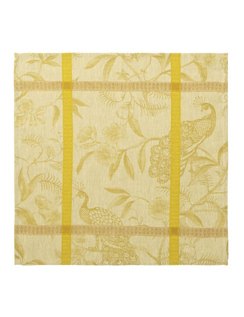 LE JACQUARD FRANCAIS À l'orangerie 4 linen napkins from - 3 colors