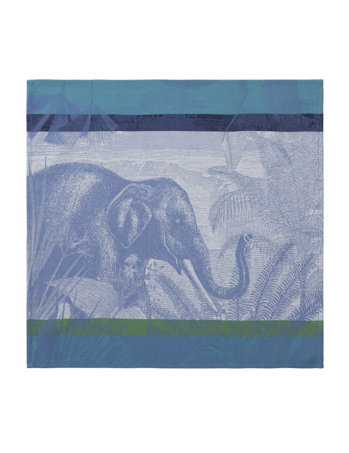 LE JACQUARD FRANCAIS 4 Sinharâja cotton napkins - 3 colors