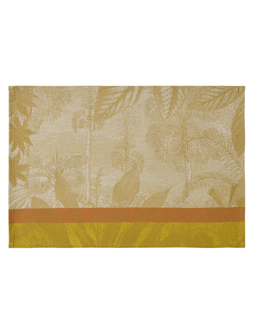 LE JACQUARD FRANCAIS 4 anti-stain Sinharâja cotton placemats - 3 colors
