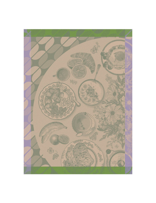 LE JACQUARD FRANCAIS Brunch Gourmand Cotton Tea Towel - 3 Colors