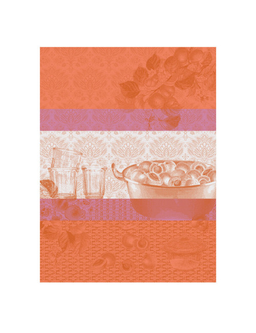 LE JACQUARD FRANCAIS Apricot Jam Tea Towel in cotton - 3 colors