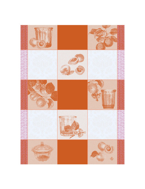 LE JACQUARD FRANCAIS Jam Tile Tea Towel in Cotton - 3 Colors