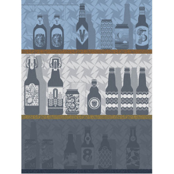 LE JACQUARD FRANCAIS Neo Brasseurs Cotton Tea Towel - 3 Colors