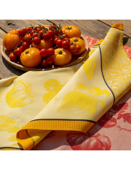 LE JACQUARD FRANCAIS Tomatoes Cotton Tea Towel - 3 Colors