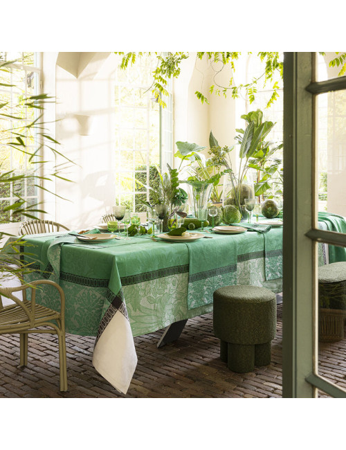 LE JACQUARD FRANCAIS Tropical Escapade Tablecloth Linen - 3 Colors 4 Sizes