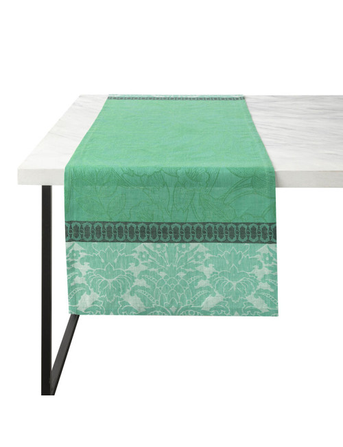 LE JACQUARD FRANCAIS Tropical Escapade Table Runner in Cotton and Linen - 3 Colors, 2 Sizes