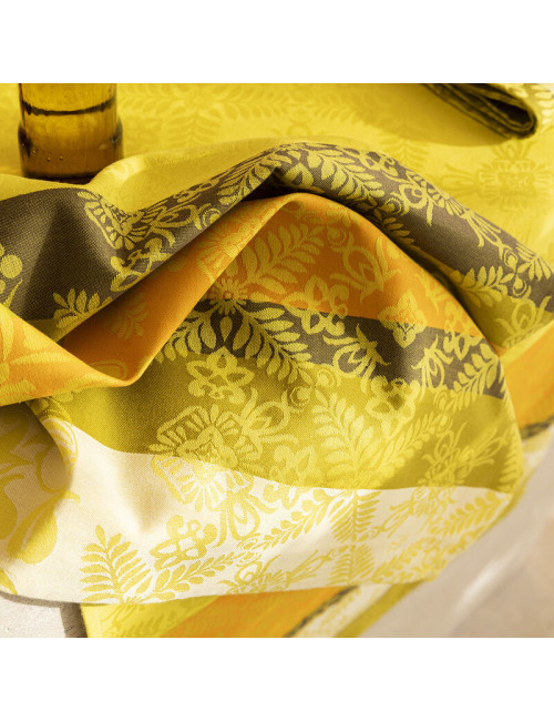 LE JACQUARD FRANCAIS 4 Mumbai cotton napkins - 3 colors