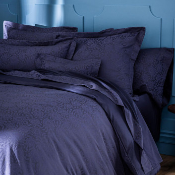 LE JACQUARD FRANCAIS 2 Flora Ink Pillowcases Cotton - 2 Sizes