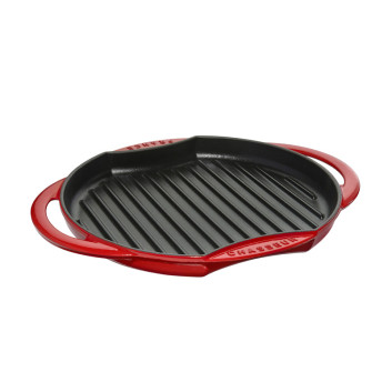 CHASSEUR Round Cast Iron Sun Grill 26cm - 2 Colors