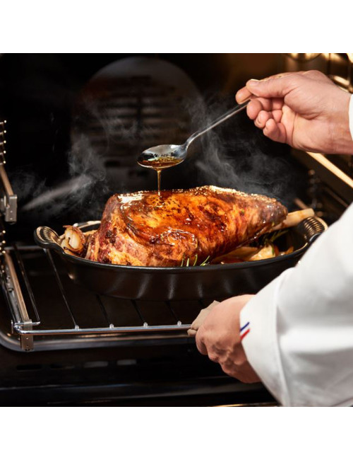CHASSEUR Oval Cast Iron Oven Dish - 2 Sizes, 2 Colors