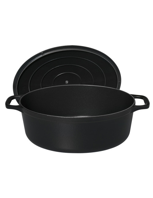 CHASSEUR Oval Cast Iron Cocotte Dish 27cm - 2 Colors
