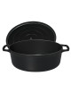CHASSEUR Oval Cast Iron Cocotte Dish 27cm - 2 Colors