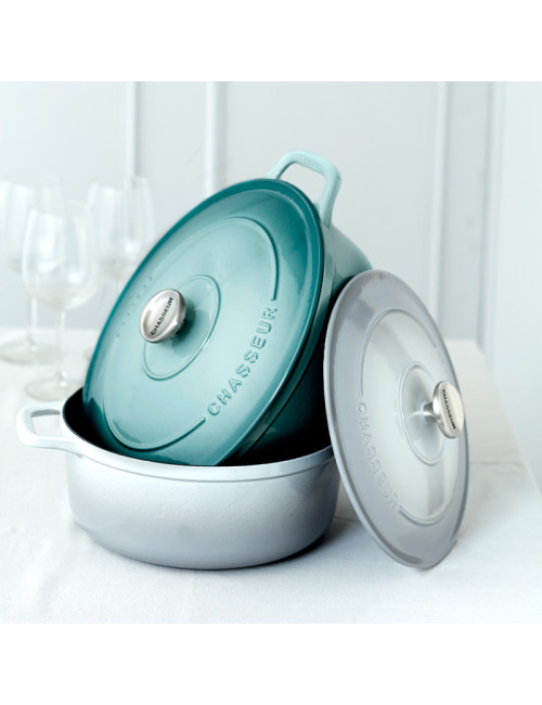 CHASSEUR Cast Iron Cocotte Dish 24cm - 6 Colors