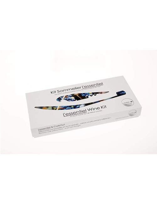 LIGNE W Collection Sommelier Kit L'essentiel: Corkout and Sommelier Set in a Box