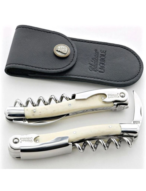 Chateau Laguiole Classic Collection White Bone Sommelier Knife