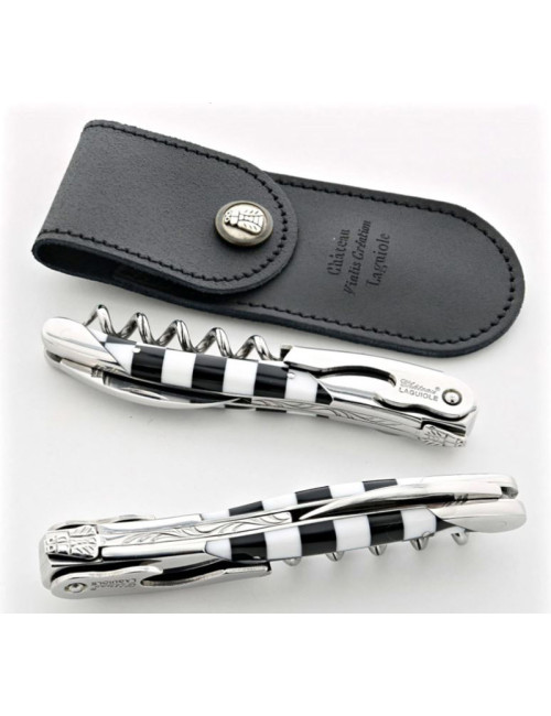 Chateau Laguiole Sommelier Knife Grand Cru Mosaic Pavé Collection