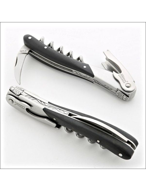 Chateau Laguiole Sommelier Knife Melchior Collection Ebony Wood